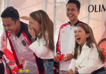 Jadi Korban Selanjutnya Setelah Ariel NOAH, Anthony Sinisuka Ginting Pasang Ekspresi Ini Saat Kiky Saputri Cipok Pipinya, Netizen Auto Ngakak!
