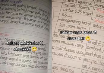 Viral Tulisan Tangan Bocah SMA Super Rapi Layaknya Huruf Ketikan Komputer, Ternyata Begini Lika-liku yang Dilakukan si Empunya