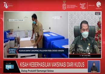 Tingkatkan Cakupan Vaksinasi Jadi Langkah Kudus Kendalikan Lonjakan Kasus Covid-19