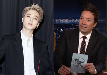 Ngakunya Fans Berat, Jimmy Fallon Justru Merasa Terintimidasi Lihat Sosok Jimin BTS Gegara Hal Ini