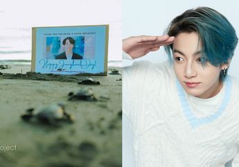 Menginspirasi! Berikan Kado Spesial untuk Ulang Tahun Jungkook, ARMY Indonesia Adopsi 4000 ekor Lebih Anak Penyu