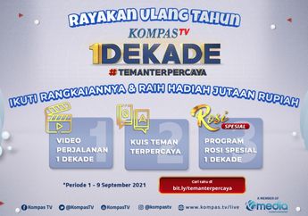 Perayaan Satu Dekade KompasTV Menjadi #TemanTerpercaya, Jangan Lewatkan Rangkaian Acara Serunya!