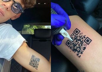 Ogah Ribet Waktu Bepergian, Pria Asal Italia Bikin Tato Barcode Sertifikat Vaksin Covid-19 di Lengannya, Begini Hasilnya Saat Di-Scan!
