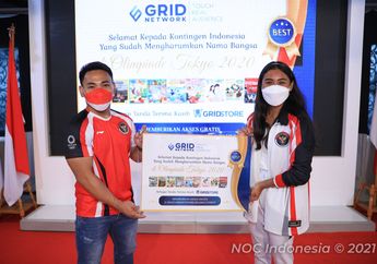 Apresiasi Kontingen Indonesia di Olimpiade Tokyo 2020, Grid Network Kompas Gramedia Berikan Akses E-Magazine Gratis Selama 36 Bulan