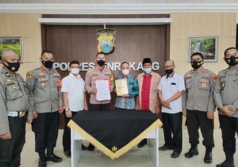 Masyarakat Hibahkan Tanah untuk Persiapan Pembangunan Polsek di Enrekang