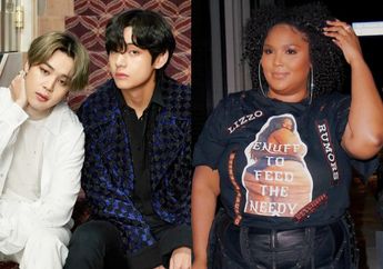 Bak Buktikan Fans Berat Jimin dan V BTS, Lizzo sampai Lakukan Hal Ini saat Bawakan Lagu 'Butter' di Live Lounge BBC Radio 1