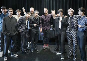 Rela Melakukan Hal Ini Saat Rekaman Bareng BTS di Lagu My Universe, Chris Martin Langsung Kantongi Pujian Setinggi Langit hingga Bikin Member BTS Terharu!