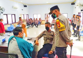 Donor Darah Dalam Rangka Sumpah Pemuda dan Kapolres Pimpin Serah Terima Jabatan