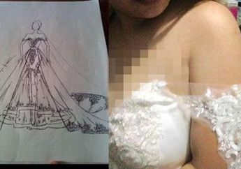 Rogoh Kocek Rp7,8 Juta untuk Gaun Pengantin, Mempelai Wanita Dibikin Syok saat Melihat Pesanannya Datang di H-1 Pernikahan