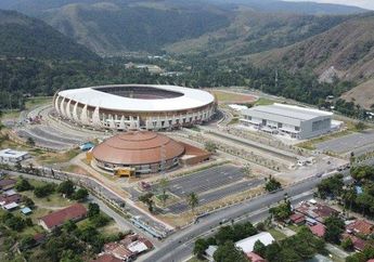 Jadi Saksi Bisu Aksi Presiden Joko Widodo Main Sepak Bola Saat Pembukaan PON XX Papua 2021, Inilah Penampakan Stadion Lukas Enembe, Termegah Kedua di Indonesia yang Dilengkapi Fasilitas Modern!