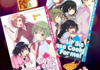 Komik Lil&rsquo; Sis Please Cook For Me: Belajar Masakan Jepang Tapi Malah Bikin Ngakak!