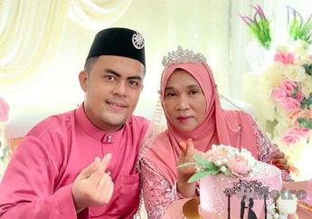 Cinta Tak Pandang Usia, Janda Berusia 59 Tahun Ini Jadi Sorotan Usai Persunting Berondong yang Puluhan Tahun Lebih Muda, sang Anak Malah Kaget saat Tahu Usia sang Ayah Tiri : Panggil Abi atau Adik