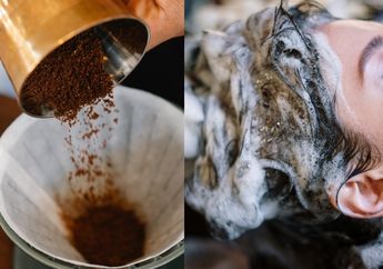 Viral Seorang Wanita Terkejut Usai Iseng Keramas Pakai Bubuk Kopi, Ternyata Kafein Memang Ampuh Mencegah Kerontokan Rambut