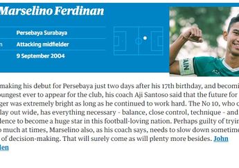 Ada Gavi dan Youssoufa Moukoko, Terselip Nama Marselino Ferdinan di 60 Wonderkid Terbaik 2021 versi The Guardian