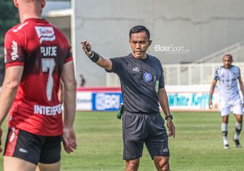 Sanksi PSSI Tidak Bikin Jera, Wasit Dwi Susilo Kembali Berulah Pemain Persikabo Lolos dari Kartu Merah usai Tekel Messidoro