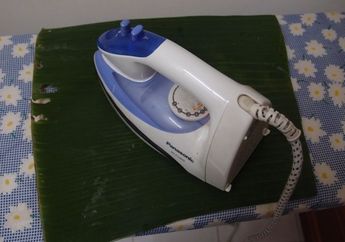 Ibu-ibu Milenial Wajib Tau, Mulai Sekarang Coba Gosok Setrikaan ke Daun Pisang Sebelum Menyetrika Pakaian, Jangan Kaget Kalau Hal Ajaib Ini Terjadi