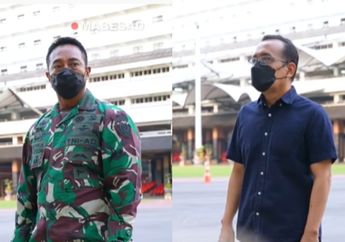 Gonjang-ganjing 2 Kandidat Terkuat Panglima TNI Pengganti Marsekal Tjahjanto, Mensesneg Pratikno Datang ke Mabes AD, Sinyal Jenderal Andika Dilimpahi Jabatan?