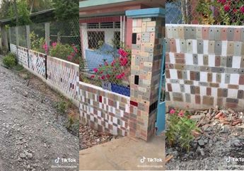 Tak Kalah dari Rumah Mewah Raffi Ahmad, Tembok Pagar Rumah di Pedesaan Ini Justru Dilapisi Ratusan iPhone 6!