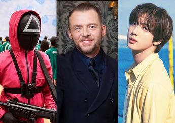 ARMY Garis Keras! Ternyata Ini Loh Alasan Simon Pegg Ngebet Inginkan Jin BTS Main di Squid Game Season 2