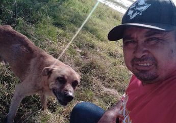 Penuh Haru, Orang Baik Ini Akhirnya Bersahabat dengan Anjing Liar yang Galak dan Pernah Menggigitnya