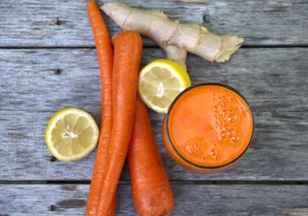 Baik Buat Kulit dan Kekebalan Tubuh, Ini Resep Jus Wortel Campur Jahe!