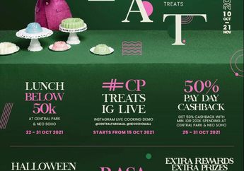Terkenal Sebagai Surganya Makanan, Inilah Sederet Promo EAT di Central Park & Neo Soho Mall