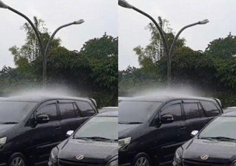 Fenomena Langka, Hujan Turun Guyur Satu Mobil, BMKG Beri Penjelasan secara Teori dan Logika: Kemungkinan Terjadi Sangat Kecil