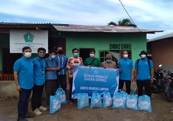 Berbagi saat Pandemi, Pembaca Harian Kompas Berdonasi untuk Persatuan Tuna Netra di Lampung
