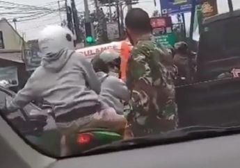 Pemotor Pamer Suara Knalpot Brong di Lampu Merah, Endingnya Bikin Nyesel