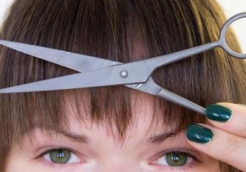 Gak Perlu Lagi Buru-Buru ke Salon! Begini Cara Gampang Potong Poni Sendirian di Rumah, Yuk Langsung Coba!