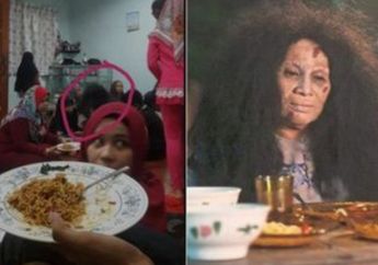 Rayakan Lebaran, Sebuah Keluarga Dibuat Syok Kehadiran Tamu Makhluk Astral, Sosok Diduga Kuntilanak Berada di Tengah Mereka