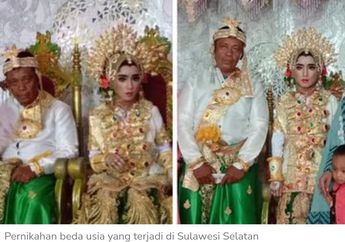 Relakan Masa Remajanya dan Dinikahi Kakek Usia 50 Tahun, Ekspresi Wajah Gadis SMP Ini Jadi Sorotan, Netizen Singgung Soal Paksaan