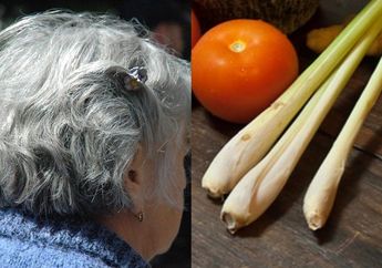 Emak-emak Dijamin Syok Berat! Tampilan Awet Muda Tak Lagi Dijegal Uban, Ternyata Cuma Pakai Bumbu Dapur Sekelas Serai