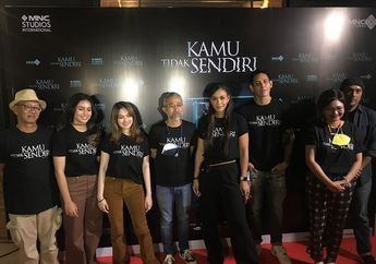 Film Kamu Tidak Sendiri, Kisah Mencekam di Tengah Gempa