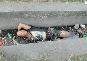 Bikin Geger! Warga Kira Temukan Mayat Korban Pembunuhan di dalam Got, Ternyata Saat Dievakuasi Malah Bikin Ngakak