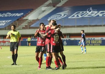 Pesta Gol ke Gawang Persiraja, Bali United Catat Kemenangan Terbesar di Liga 1 2021
