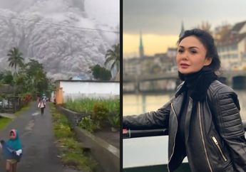 Viral Video Puluhan Bocah Berlarian Hindari Awan Panas saat Gunung Semeru Meletus, Yuni Shara Ikut Miris Lihat Bencana Landa Lumajang: Gusti...