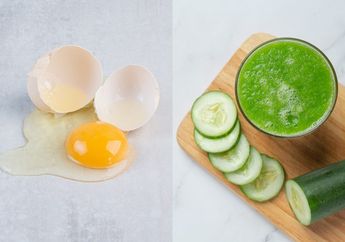 Cuma Pakai Masker Telur Dicampur Mentimun Hasil Luar Biasa ini Langsung Terasa di Wajah, Bye-Bye Perawatan Mahal!