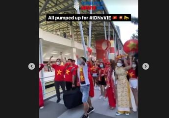 Kamboja Kalahkan Laos, Suporter Tak Sabar Masuk Stadion Saksikan Vietnam vs Indonesia