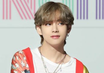 Bikin Penggemar Auto Mleyot, V BTS Pamer Muka Bantal, Kumis Tipis Sukses Curi Perhatian