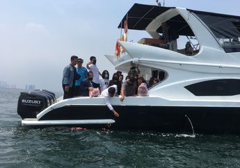 Jatuh Cinta dengan Laut Sejak Kecil Jadi Alasan Keluarga Larungkan Abu Jenazah Laura Anna di Laut Ancol