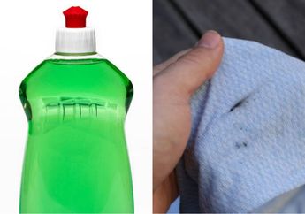 Modalnya Cuma Sabun Cuci Piring, Noda Minyak Pada Pakaian Ternyata Bisa Hilang dalam Sekejap, Ibu-ibu Bakal Girang Kalau Tahu!