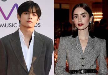 Berulang Kali Tunjukkan Kecintaannya pada Lily Collins, V BTS Akhirnya Sukses Di-notice sang Artis Gegara Hal Ini