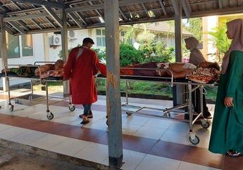 Satu Polisi dan Dua Warga Jadi Korban Pembacokan, sang Pelaku yang Diduga Alami Gangguan Jiwa Berhasil Ditangkap Gegara Dilempari Batu oleh Warga