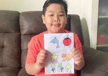 Bocah Kelas 4 SD yang Viral Karena Jual Gambar di Shopee, Juara Kelas dan Berjiwa Wirausaha