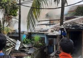 Sebuah Bengkel di Mampang Kebakaran Gegara Puntung Rokok, Seorang Ayah Nekat Terobos Kobaran Api untuk Selamatkan Anaknya yang Sedang Sakit, Begini Akhir Kisahnya