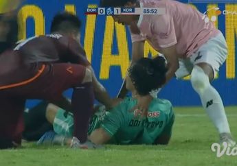 Tumbang Dihajar Kei Hirose, Pemain Persik dan Borneo FC Buru-Buru Ngecek Kondisi Adi Satryo