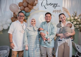 Arti Nama Anak Kesha Ratuliu dan Adhi Permana Bermakna Mendalam, Mona Ratuliu Pamer Momen Aqiqah sang Keponakan yang Hangat