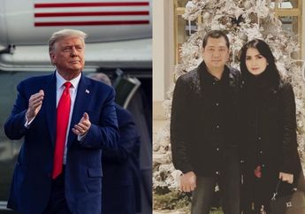 Suaminya Masuk Daftar Orang Paling Tajir di Indonesia dengan Harta Rp 12,45 Triliun, Liliana Tanoesoedibjo Pamer Makan Malam Bareng Donald Trump, Gaya Elegannya Curi Perhatian