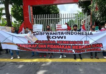 Galang Dana Donasi Rumah untuk Gala Sky, Marissya Icha Didemo di Depan Halaman Kementerian Sosial RI